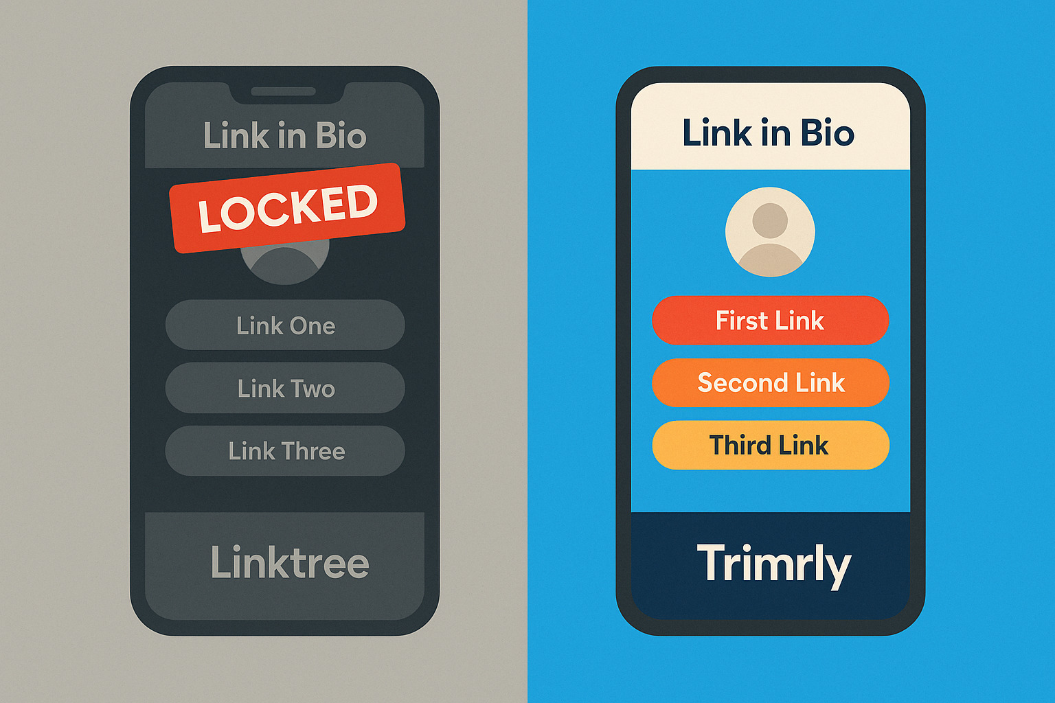 Link in Bio Tools: Why Free Doesn’t Mean Basic (Trimrly vs Linktree)